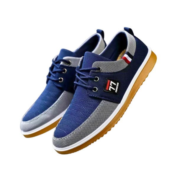 Sapatênis Masculinos mocassins vulcanizados, malha Leve.