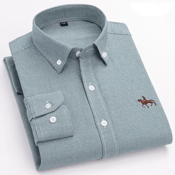Camisa 100% algodão Oxford, Streetwear - Imagem 20