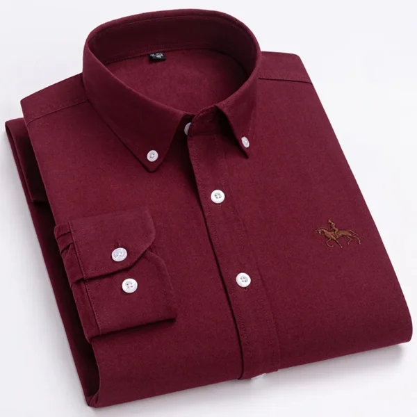 Camisa 100% algodão Oxford, Streetwear - Imagem 11