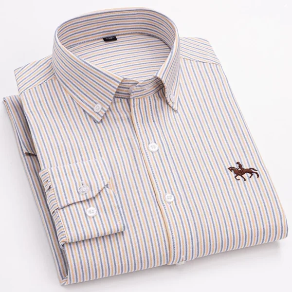 Camisa 100% algodão Oxford, Streetwear - Imagem 18