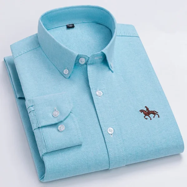 Camisa 100% algodão Oxford, Streetwear - Imagem 10